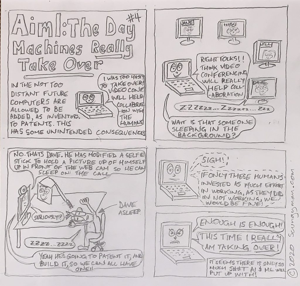 Aiml comic number 4. The Day the Machines Really Take Over. 