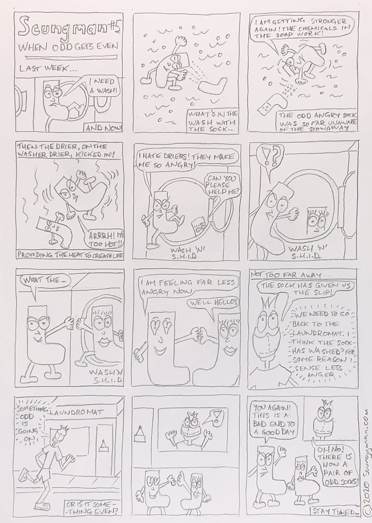 Scungyman number 5 comic
